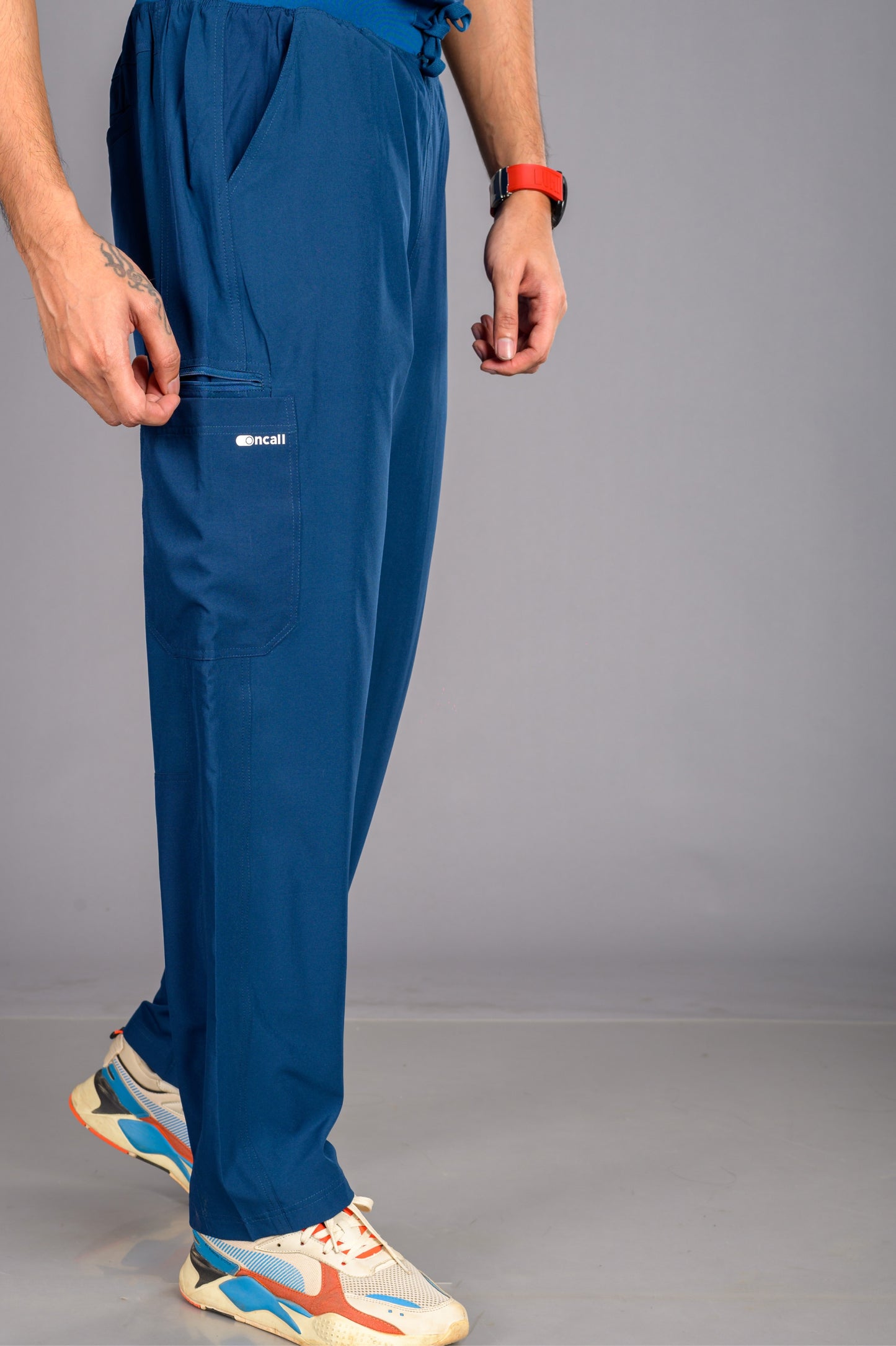 Airforce Blue Scrub Set Men