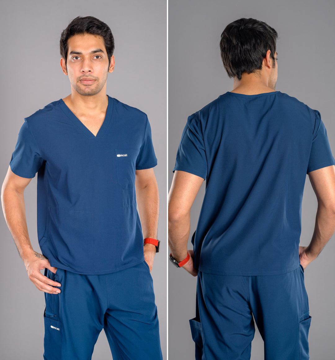 Airforce Blue Scrub Set Men