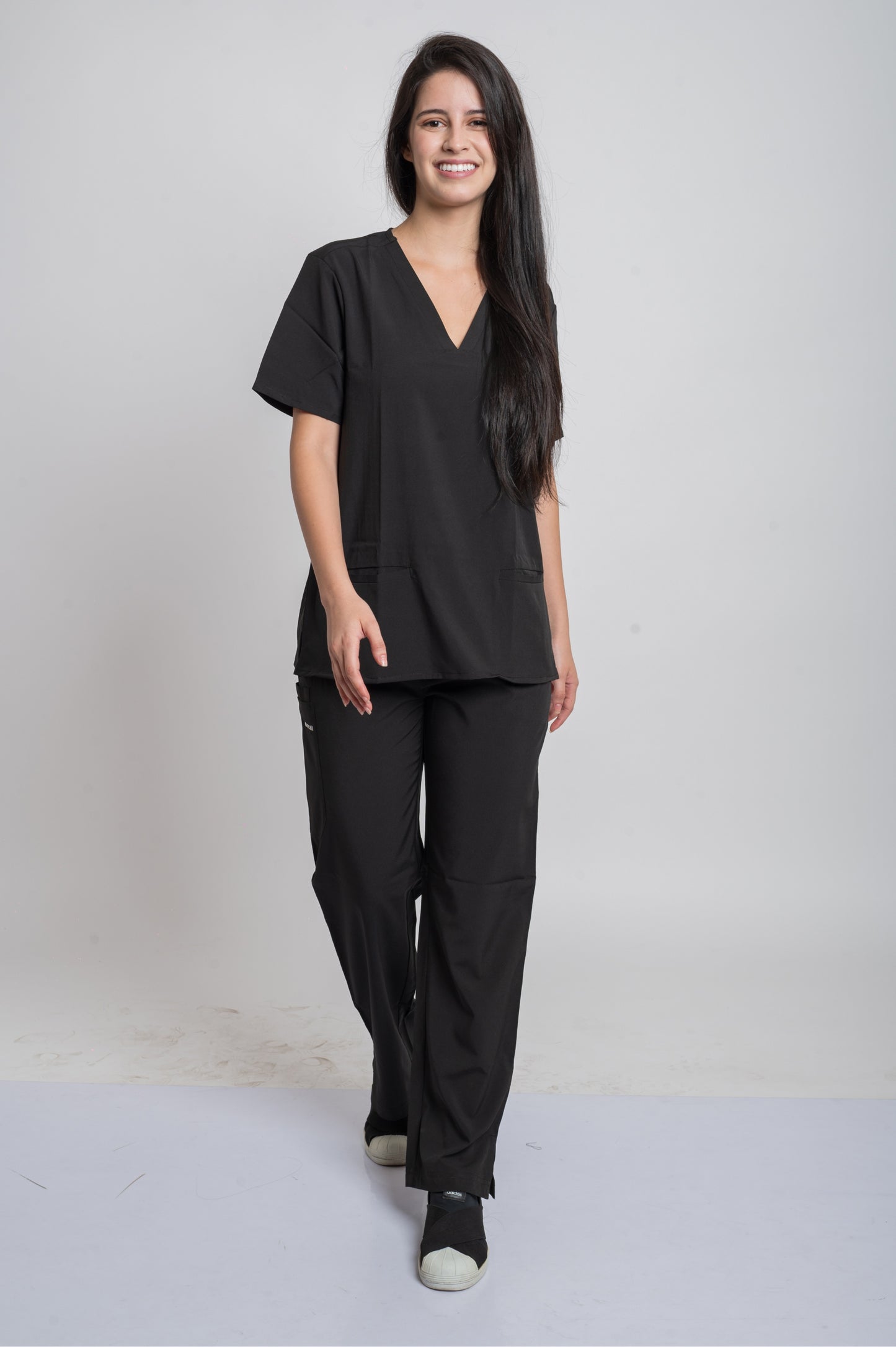 Black Scrub Set Women