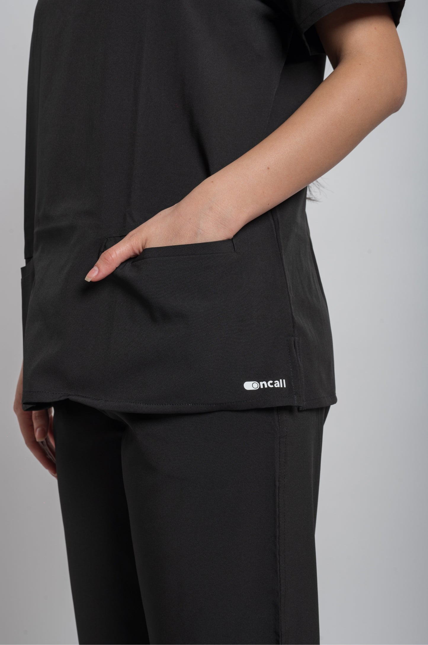 Black Scrub Set Women