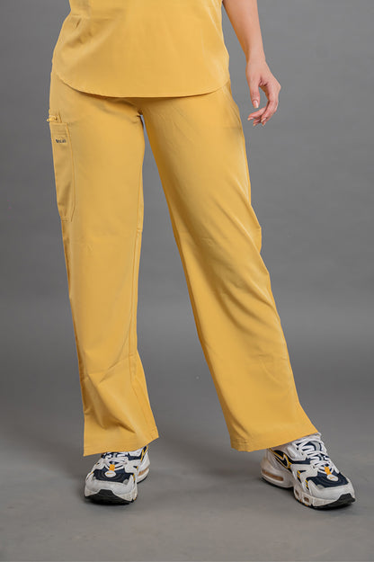 Yellow Scrub Set Women