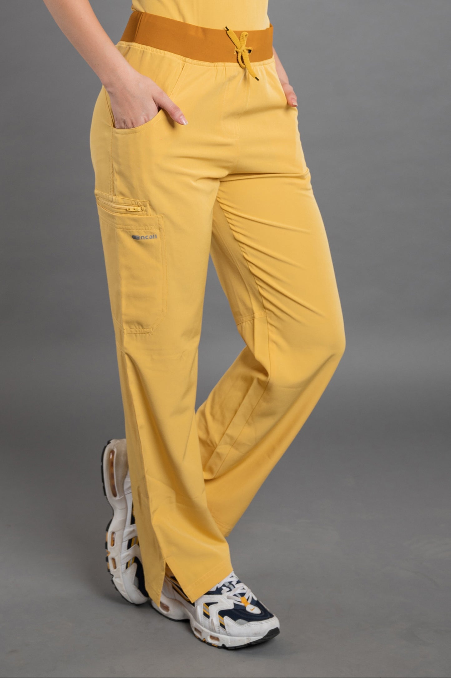 Yellow Scrub Set Women