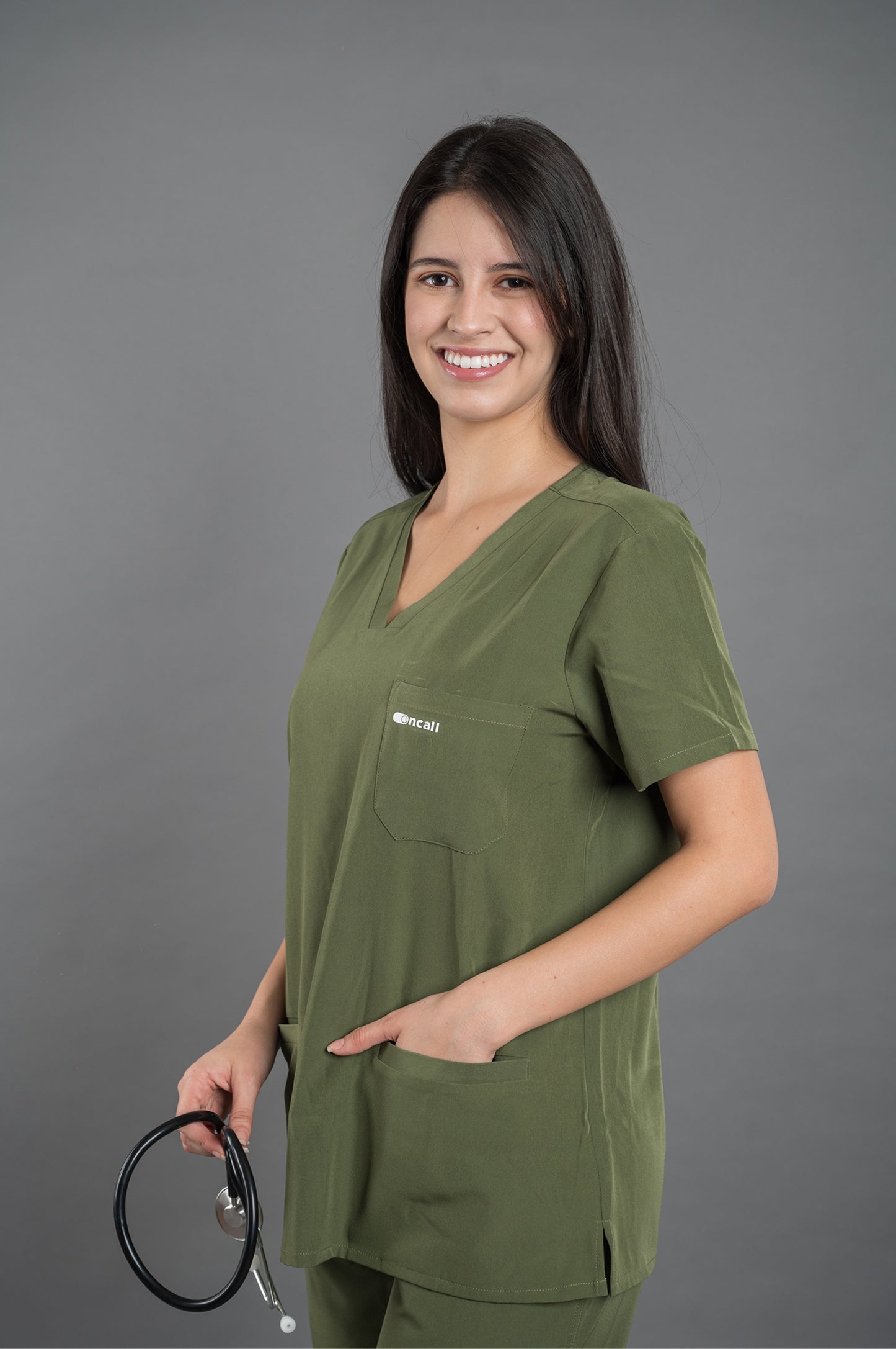 Limited Edition Olive Green Scrub Set Women