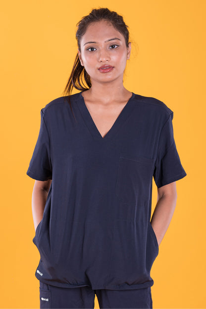 Navy blue Scrub Set Women