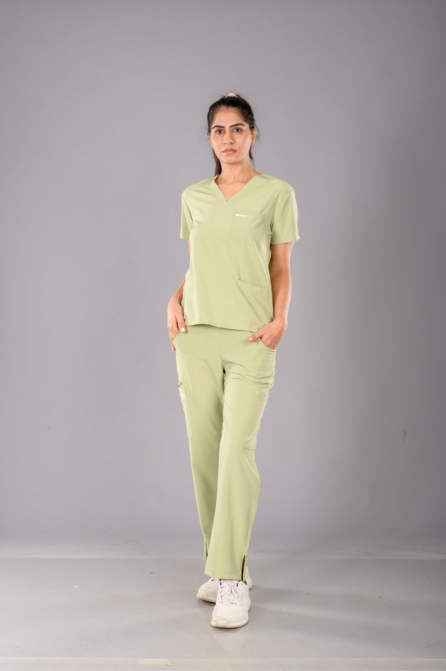 Limited Edition Mint Green Scrub Set Women